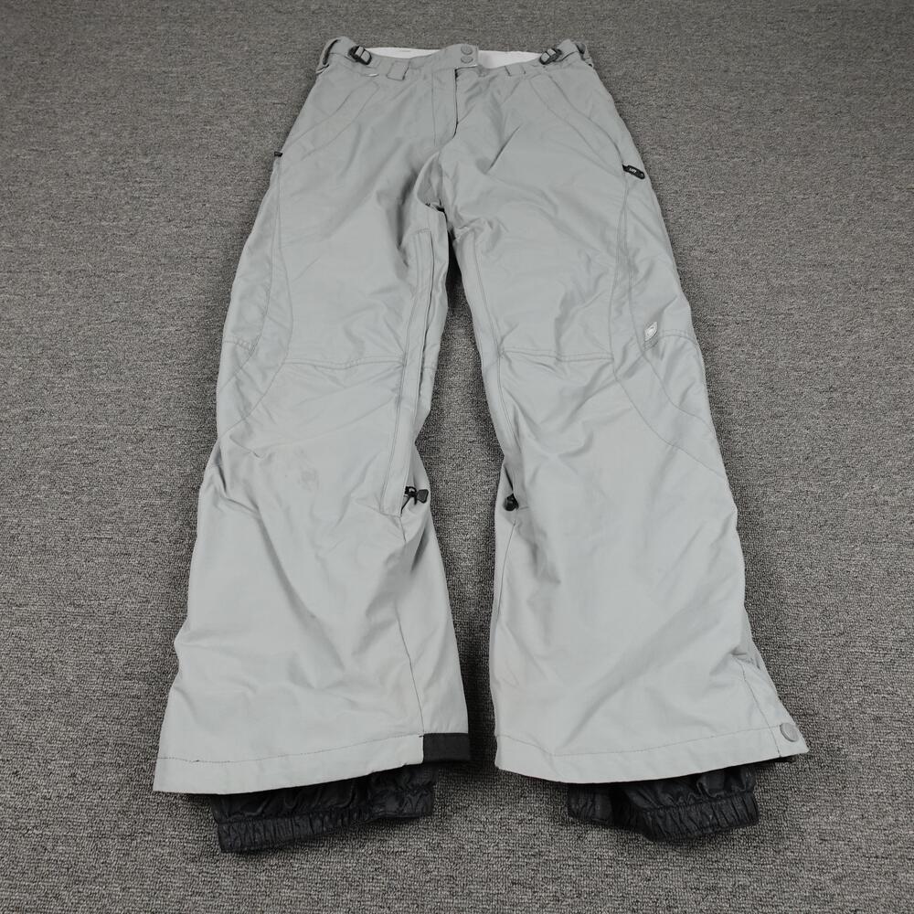 Columbia Snow Pants Womens M Gray Convert Omni-Shield Insulated Ski Snowboard